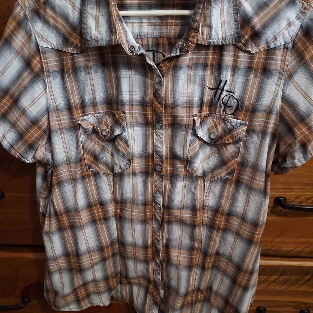 Women's Harley Davidson dress shirt